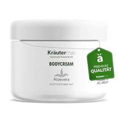 Kräutermax. Aloe Vera Cream ķermeņa krēmveida losjons ar alvejas želeju 1 x 250 ml