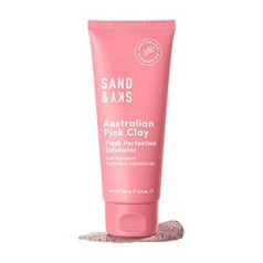 Sand & Sky Flash Perfection sejas skrubis ar rozā māliem no Austrālijas