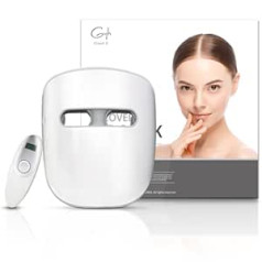 GYH Cloud-SS(RB-034) LED Mask Face Light Therapy, Wireless Infrared Lamps LED Face Mask Light Therapy, Blue LED Light Therapy Mask, Face Beauty, Anti-Ageing & Wrinkles