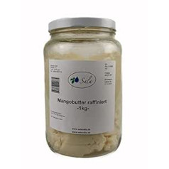 Sala mango sviests, rafinēts 1000 g (1 kg burciņa)