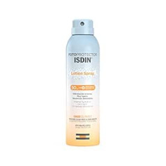 Isdin Fotoprotector Lotion Spray SPF50 (250 ml) | Protection for Normal to Dry Skin that Needs an Extra Dose of Moisture