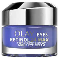 Olay Retinol 24 MAX acu krēms ar 40% vairāk retinola kompleksa, Olays spēcīgākais retinoīdu komplekss 15 ml