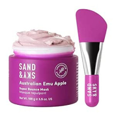 Sand & Sky Super Bounce sejas maska īpaši elastīgai ādai ar Austrālijas Emu Apple mitrinošu sejas masku