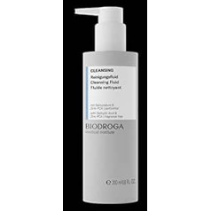 Biodroga Cleansing Fluid 200ml - Sejas tīrīšanas poru tīrīšanas līdzeklis Face Wash Sejas tīrīšanas līdzeklis ādai draudzīgs