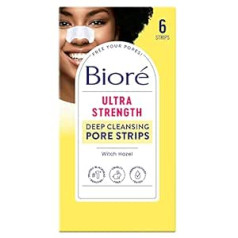 Biore Ultra Pore Strips ar glicerīnu, 6 gab (1 gab.), iepakojums var atšķirties