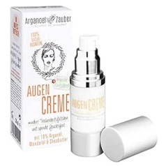 Arganoel Zauber Acu krēms ar 10% argana eļļu, mitrina bez kairinājuma, efektīva acu kopšana pret mazām grumbiņām, 30 ml no Argan Oil Magic, dabīgā kosmētika no Vācijas