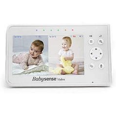 Babysense dalītā ekrāna vecāku ierīce video Baby Monitor V43 by