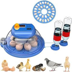 OUYOLAD 8-33 Инкубатор для инкубационных яиц, Автоматический инкубатор с автоматическим поворотом яиц и добавлением воды, Яйцеварка, Инкубатор 