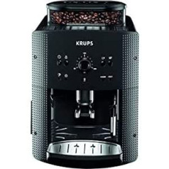 Krups Espressomaschine EA810B | 1,7 l | Farbe Švarcs | Kaffeevollaautomat | freistehend | integriertes Mahlwerk | 1,450 W | Titāns