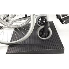 6 cm Rubber Threshold Ramp for Wheelchair