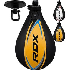 RDX boksa ātrboksa pieaugušo ādas komplekts Speedball pakarināms ar turētāju Profesionāls boksa boksa boksa ātrummaiss Ātruma boksa treniņu aprīkojums