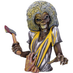 Nemesis tagad oficiāli licencēts Iron Maiden The Killers Eddie albums Bust Box (liels) Resin Yellow 30cm