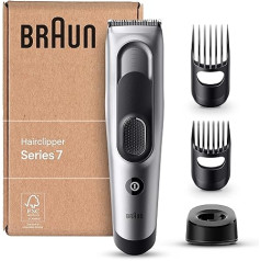 Braun matu griezējs Series 7 HC7390, matu griezējs vīriešiem ar 17 garuma iestatījumiem