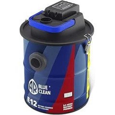 AR Blue Clean Battery Ash and Dry Vacuum Cleaner E12B (18V, 12L) Blue/Black