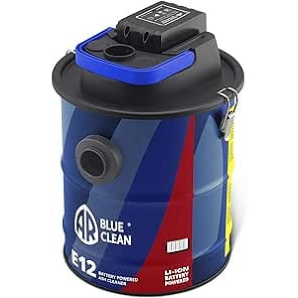 AR Blue Clean akumulatora pelnu un sauso putekļu sūcējs E12B (18V, 12L) zils/melns