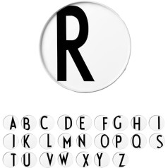Design Letters AJ porcelāna šķīvji A - R