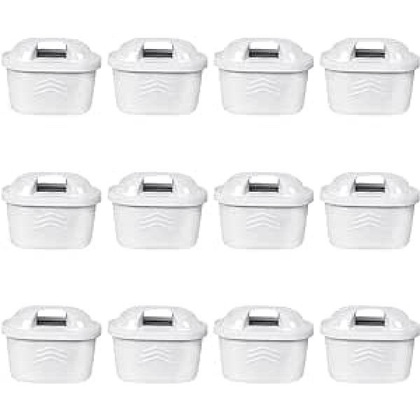 GOLDEN ICEPURE ūdens filtra nomaiņa priekš Brita Maxtra +, Brita Maxtra, Anna Duomax Pack of 12 (pieejams rēķins) (12)