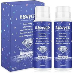 RICUVED Diamond Painting Sealant 240 ml - Diamond Painting Accessories Permanently Protected & Reliable Hold Suitable Diamond Painting Accessories for Creative Diamond Painting & Puzzles