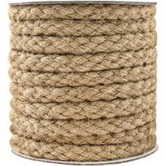 Tenn Well Jute Twine Braided 11 mm 25.3 ft Brown