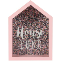 Something Different Wholesale Florella House Fund Ornament, Pink