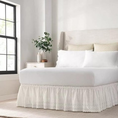 18 collu baltas cilpiņas gultas baldahīns Easy On/Off Bed Balance