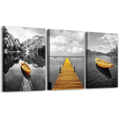 3 Pieces Landscape Canvas Pictures for Dining Room Office Nature Landscape Painting Wall Decoration for Bedroom Living Room Bathroom Kitchen First Housewarming Gift for the House