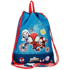 Marvel Go Webs Go School Backpack Various Sizes Blue Polyester