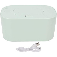 Baby Wipe Warmer, Thermostat Temperature USB Portable Nappy Wipe Warmer Wipes Heating Box for Home Office Outdoor Use