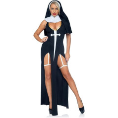 scala Sultry Sinner Costumes Melns, Balts M