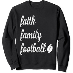 Faith Family Football Southern Fall rudens džemperis