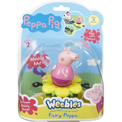 Peppa Pig / Pig Weebles — vīrs stāvus — feja Peppa [Apvienotās Karalistes imports]