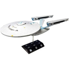 Round2 POL949/04 1/350 Star Trek USS Enterprise Refit Plastic Model Kit, Model Railway Accessories, Hobby, Model Making, Multicoloured, 1:350 Scale