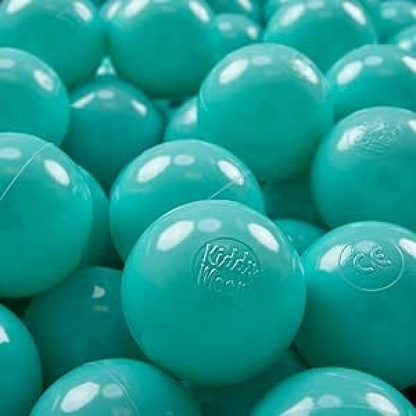 KiddyMoon Bērnu bumbas Ball Pit Baby Vienkāršas plastmasas bumbiņas ∅7cm Ražots ES