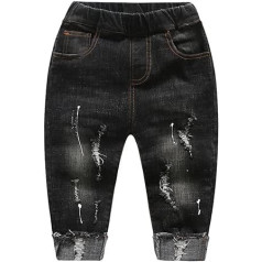 Kidscool Baby & Little Boys/Girls Elastic Waist Jeans