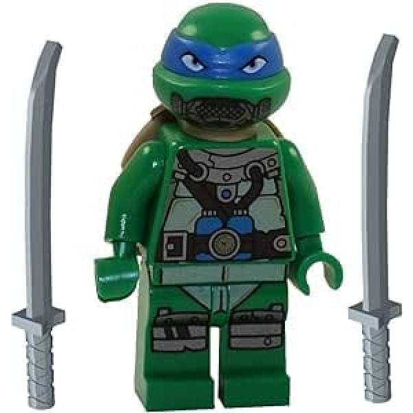 LEGO Teenage Mutant bruņurupuču nindzju minifigūra — Leonardo (akvalangs) 79121