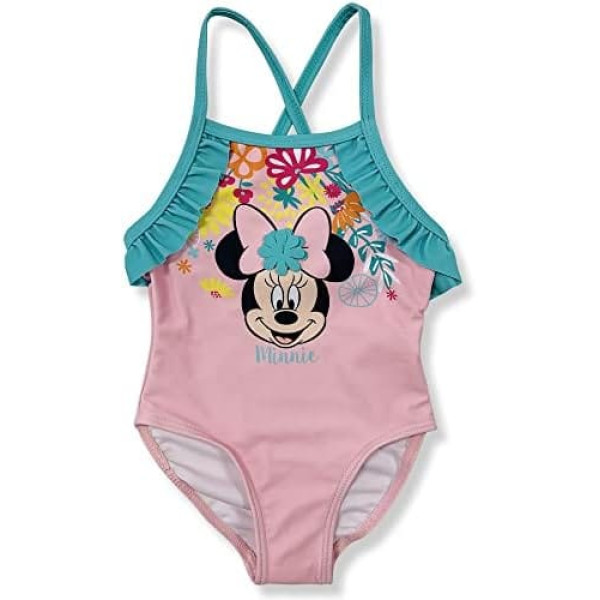 Disney Newborn Girl Minnie Mouse Swimsuit 1 Piece Girl Sea 6146