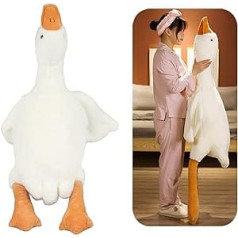 50-190 cm Giant Goose Plush Toys Large Duck Doll Soft Cuddly Toy Sleeping Pillow for Children and Girls (160 cm)