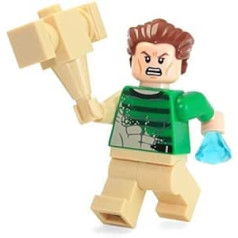 2015. gada LEGO supervaroņi: Zirnekļcilvēka minifigūra — smilšu cilvēks (no komplekta 76037)