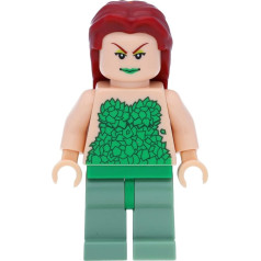 LEGO Super Heroes / Betmena Poison Ivy (1. versija 2006) mini figūriņa dāvanu kastītē