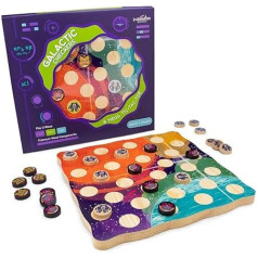 Brybelly Deluxe Galactic Checkers Spiel-Set – eine lustige Art, Schacher zu spielen.