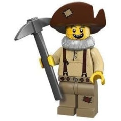 LEGO Minifig Prospector (Teil der Serie 12)