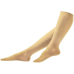 BAHNER Support Knee Stockings Support Knee Cotton 18 mm Hg for Him and Her