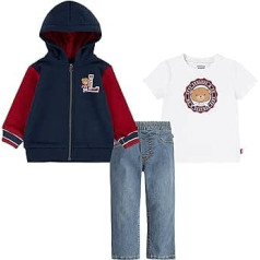 Levi's Baby Boys' Varsity jaka džinsu komplekts 6ej102 komplekts