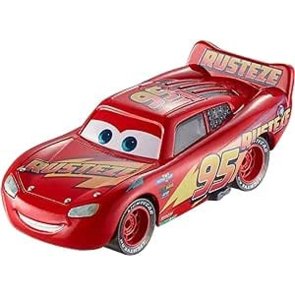 Disney Cars Rust-Eze Lightning McQueen Die-Cast transportlīdzekļa angļu versija