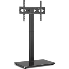 Rfiver Universal TV Stand, TV Rack, High, 32-65 Inch TVs, LED / LCD Flat Curved TV, Floor Stand, TV Stand, Freestanding TV Stand Max. Vesa 600 x 400 mm height adjustable swivel