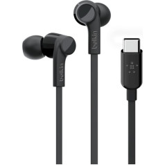 Rockstar usb-c headphones black