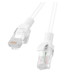 Lanberg patchcord utp cat.5e 30m white (fluke passed) pcu5-10cc-3000-w