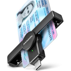 Axagon Cre-smpc pocketreader usb-c ID card reader