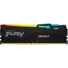 Atmiņa ddr5 fury beast rgb 16gb(1*16gb)/5600 cl40