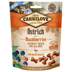 Carnilove delicacy fresh crunchy ostrich+ber.200g